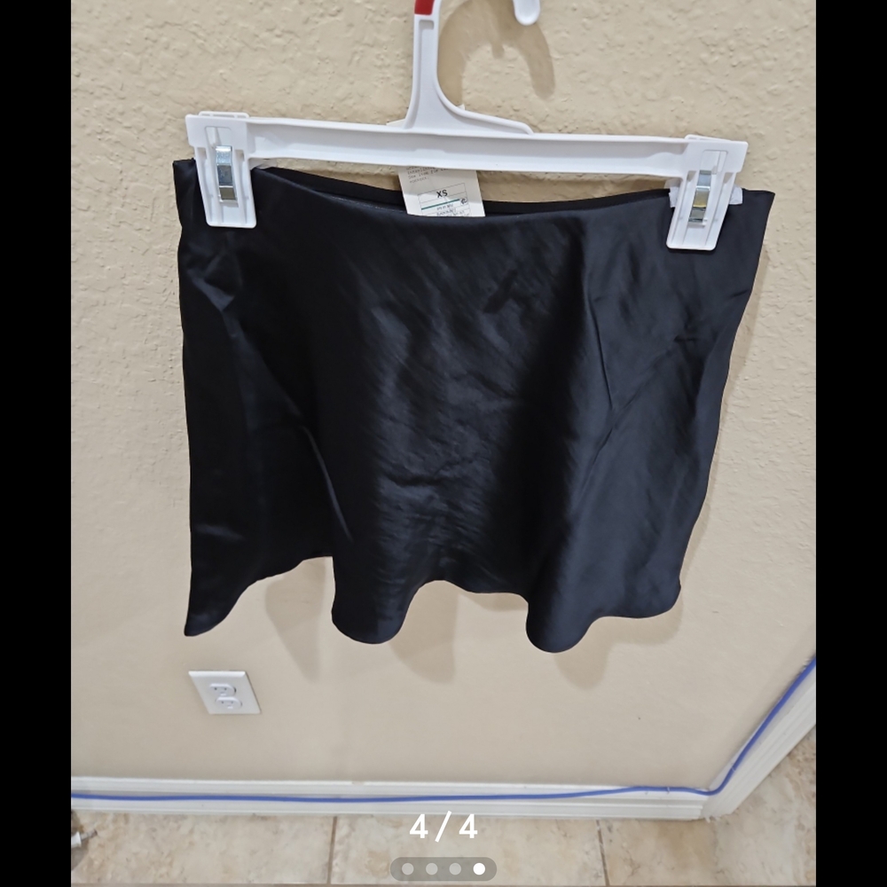 Women's Satin Mini A-Line Skirt A New Day size XS nwt